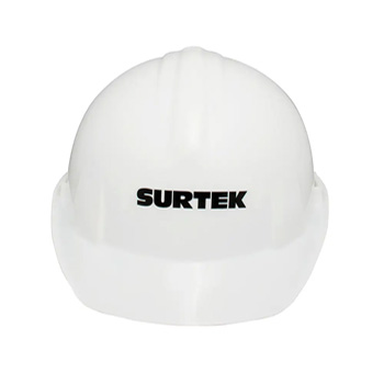 CASCO DE SEGURIDAD CON AJUSTE DE INTERVALOS BLANCO SURTEK (137310)